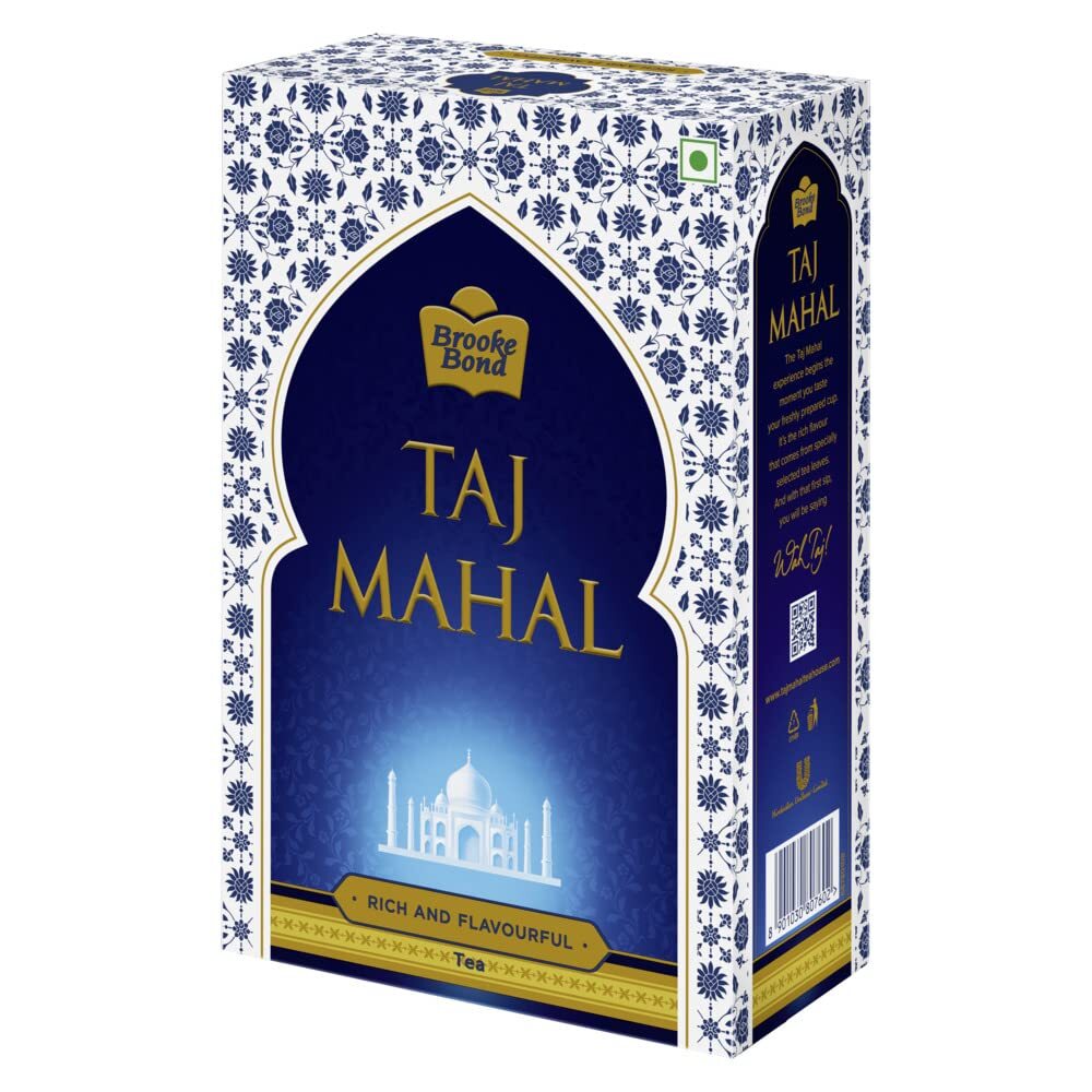 Brooke Bond Taj Mahal Tea Darjeeling India Brand Original Assam Chai -100GM -1kg