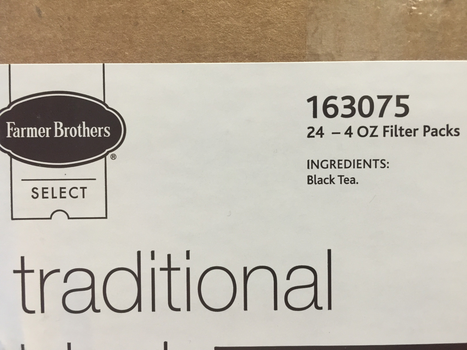 Black Iced Tea For Sweetening – Farmer Brothers – 2 Cases of 24/4oz (48 packs)
