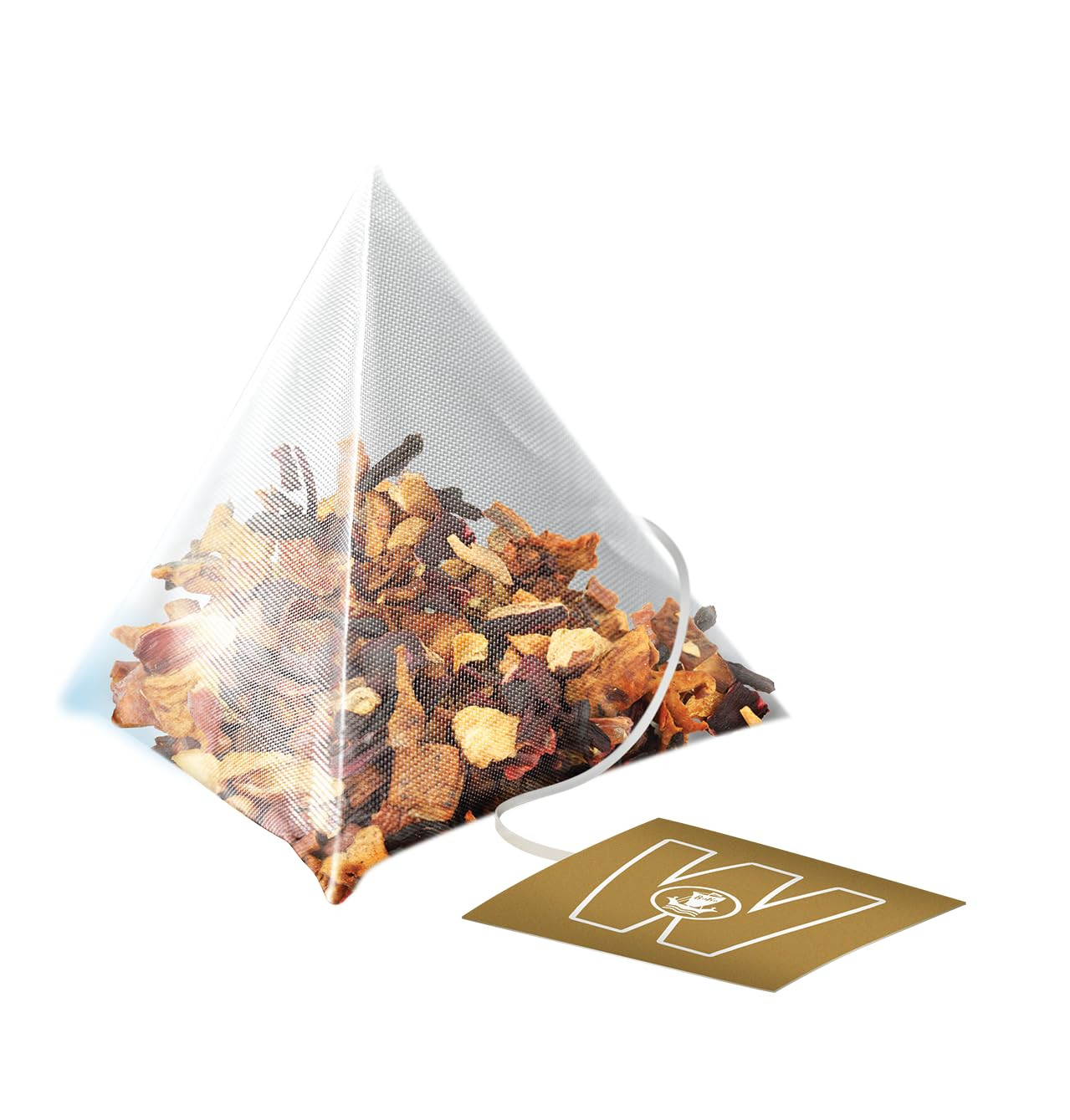 Wissotzky Tea Ginger Turmeric Spiced Chai – Pack of 50 Tea Bags