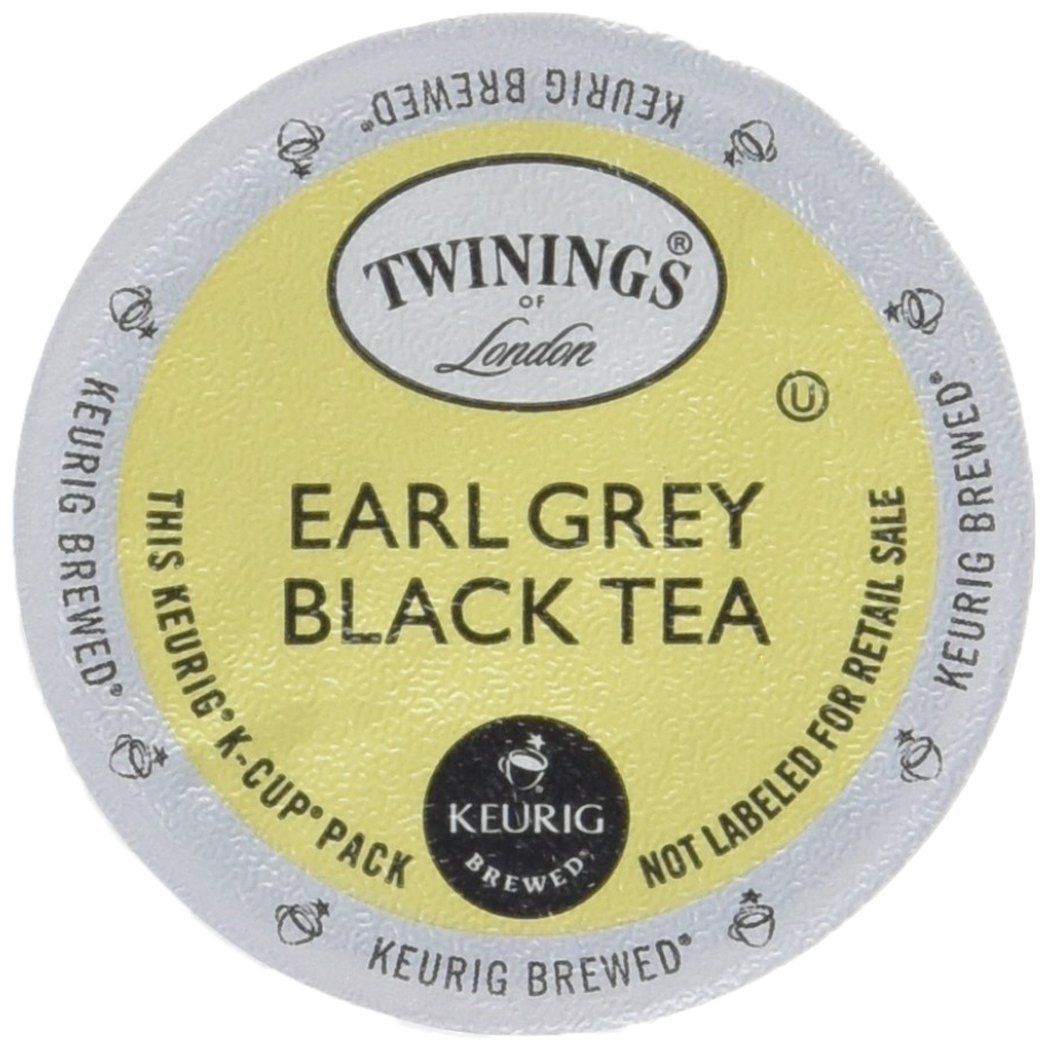 Twinings of London Earl Grey Tea 18 to 144 Count Keurig K cups Pick Any Quantity