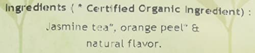 Davidson’s Organic Jasmine Almond Orange Loose Leaf Tea 1 Pound Pack
