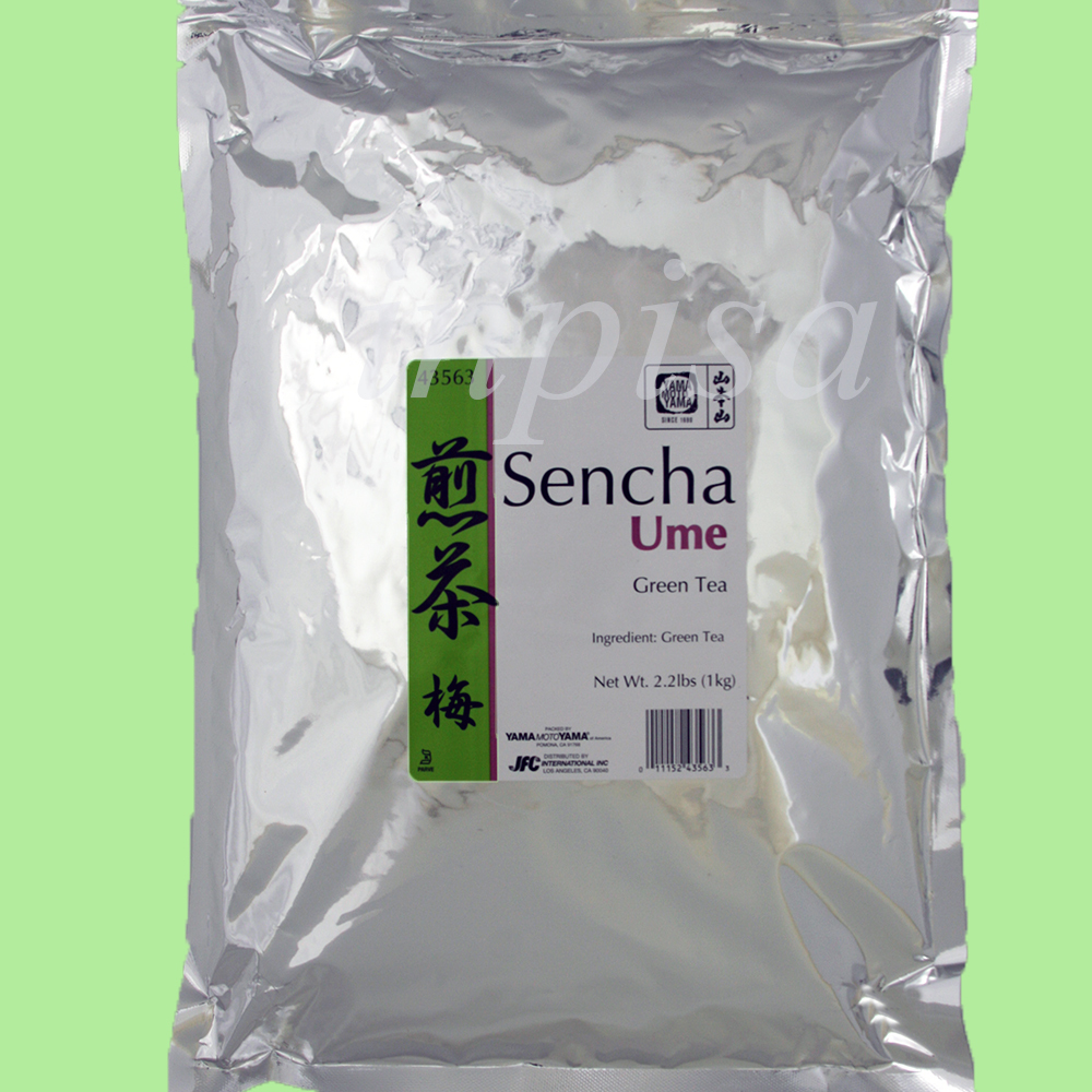 GREEN TEA UME 3 Bags x 2.2 Lbs LOOSE LEAF SENCHA YAMAmotoYAMA