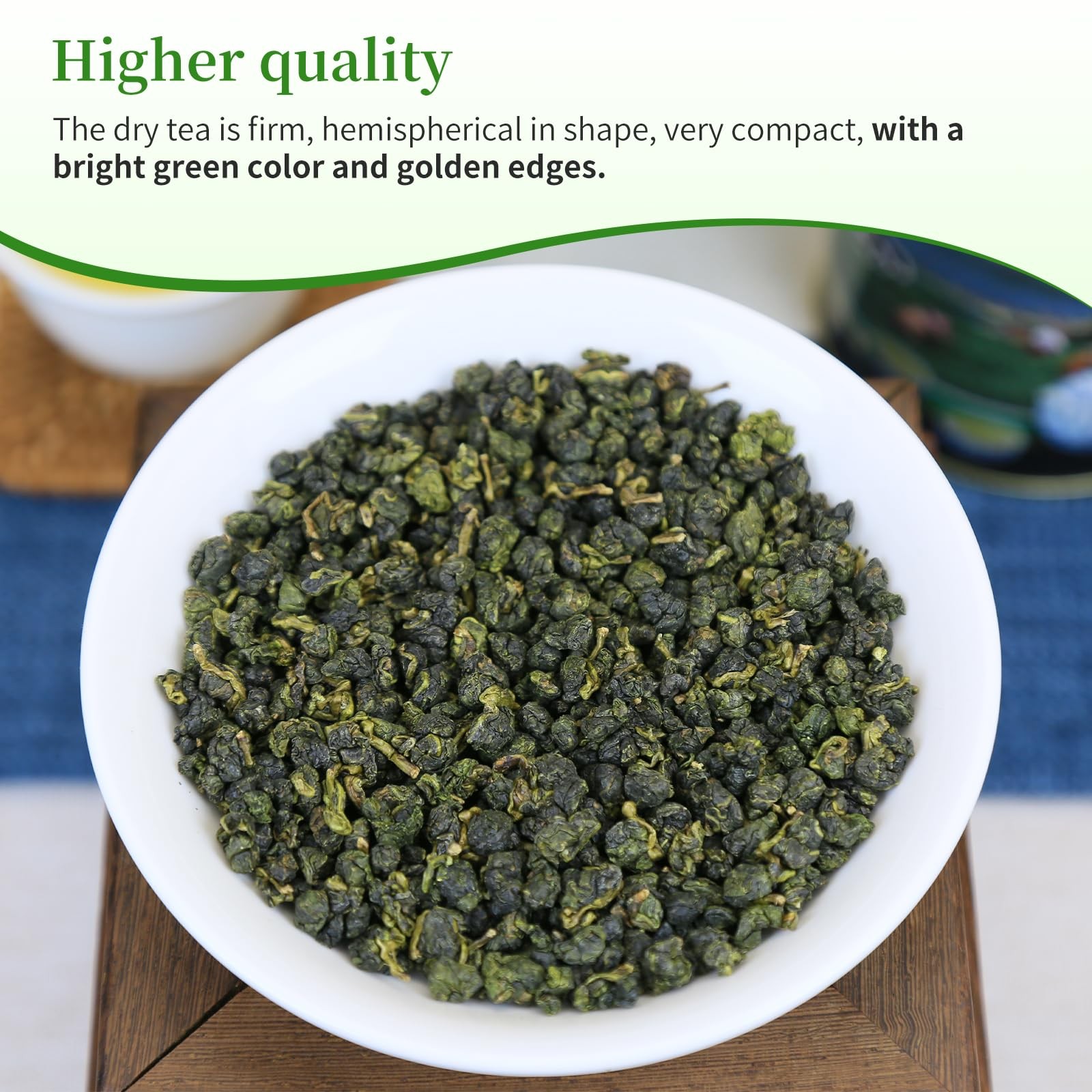 Dongding Oolong Tea Loose Leaf Taiwan Tea High Mountain Oolong Taiwan Dong Di…
