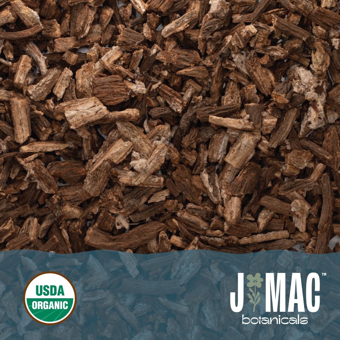 J Mac Botanicals, Organic Burdock Root Tea 16 oz, Certified USDA Organic Burd…