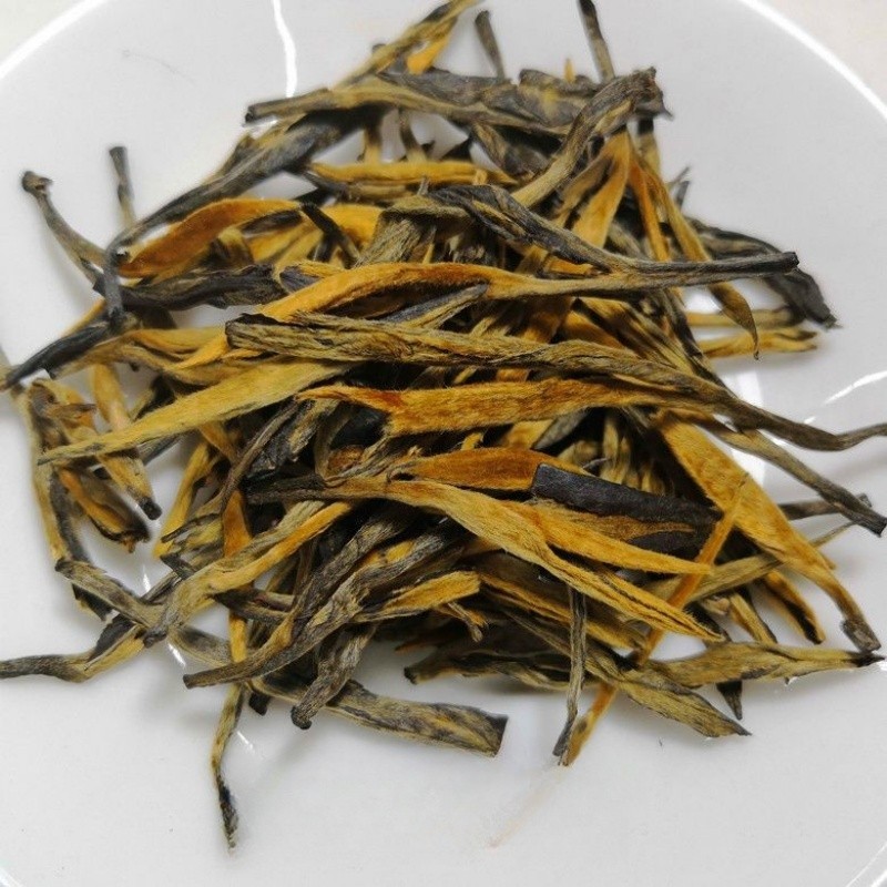 12 types Dian Hong black tea,Yunnan Golden Needle Golden Snail Dian Hong Jin Luo