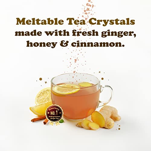 Pocas Honey Ginger Tea, Cinnamon, 18 Grams, 20 Bags (Pack of 2)