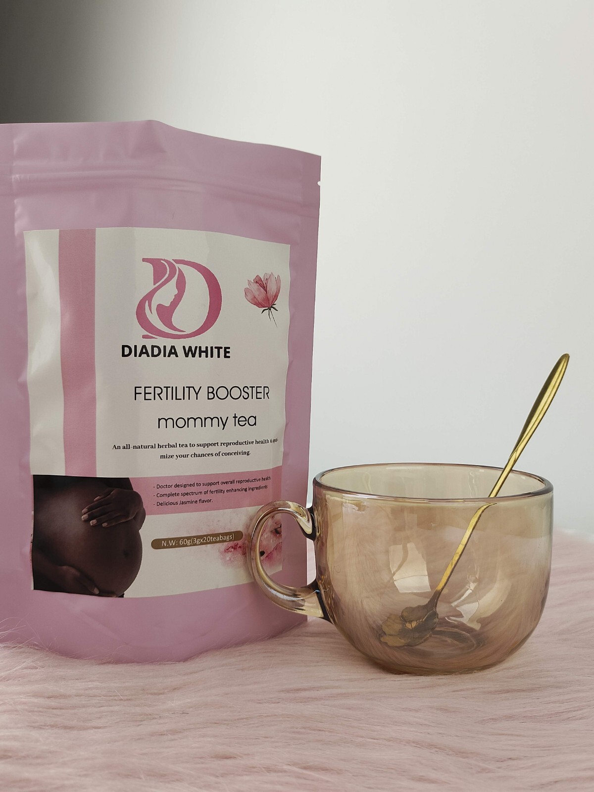 Mommy Tea Fertility Booster For Women| Organic Herbal Loose-Leaf for Womb Health