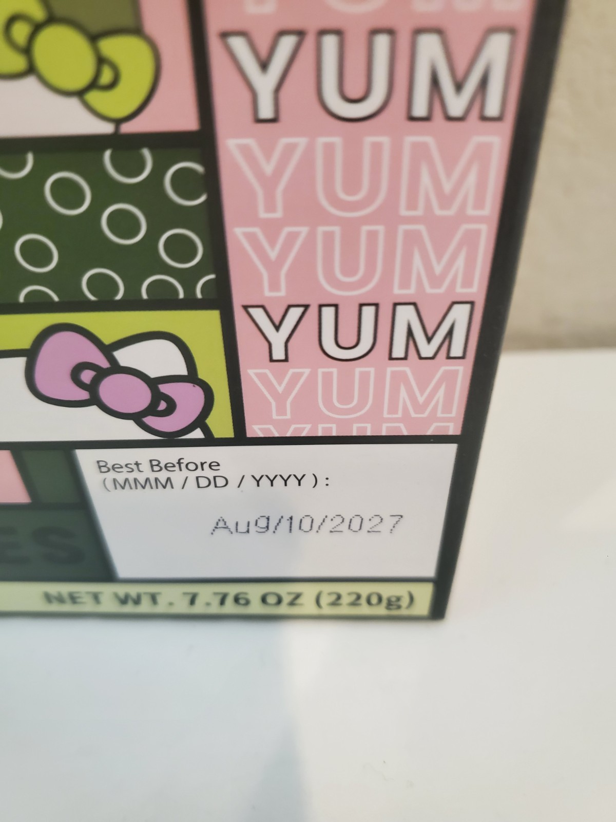Lot of 6 Hello Kitty Boba Bottle Matcha Latte Bubble Milk Tea, Exp 8/27