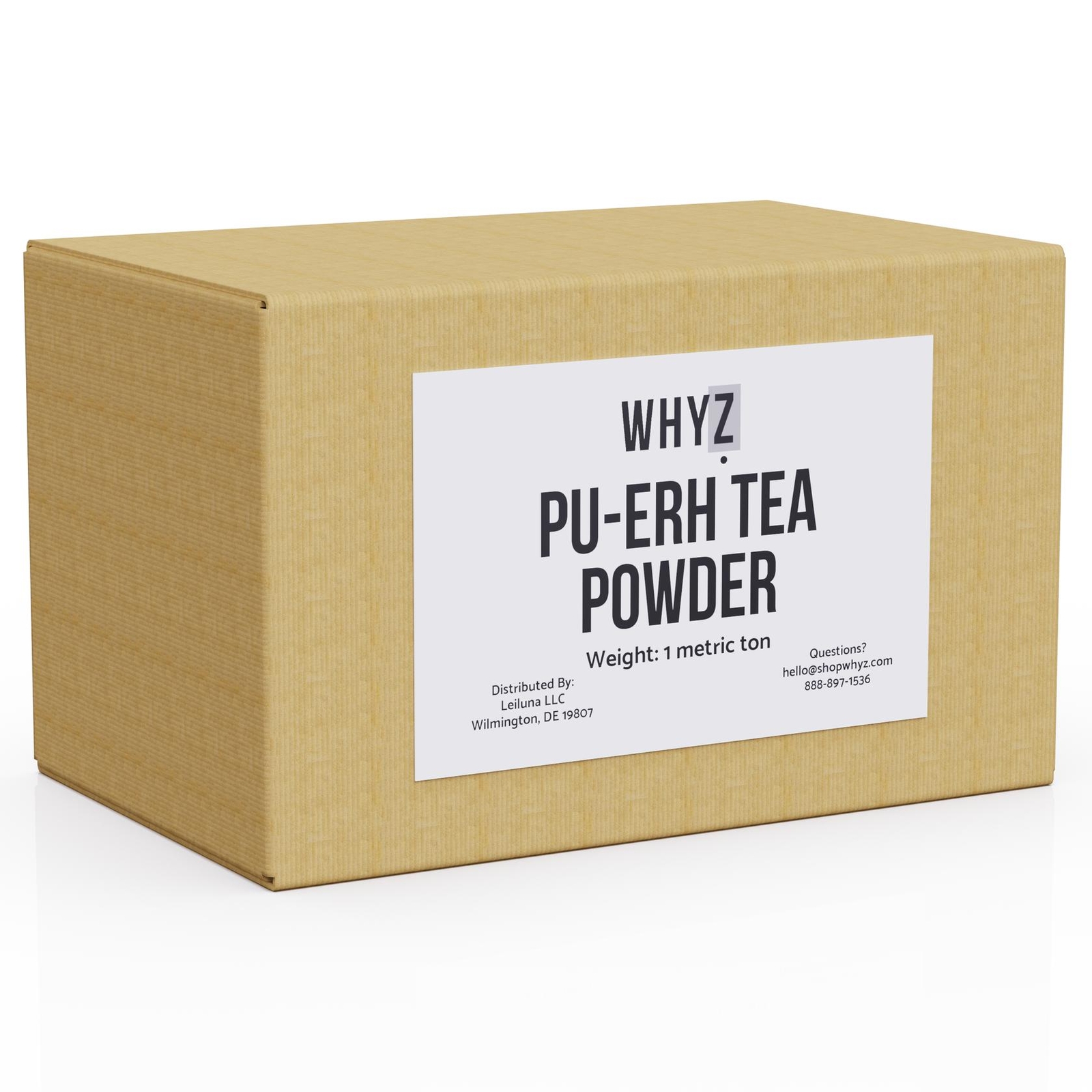 Wholesale Pu-Erh Tea Powder Natural 0 Calorie 1000kg (2202lbs) Bulk Metric Ton