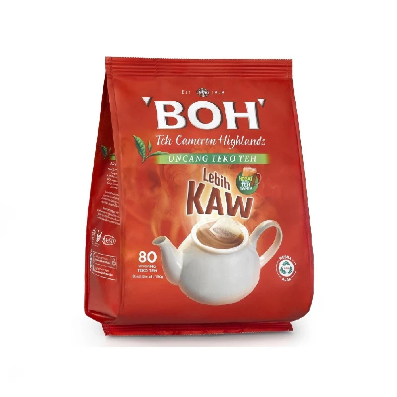 Boh Tea 2g x 120 Potbags | Authentic Cameron Highlands mALAYSIA Black Tea