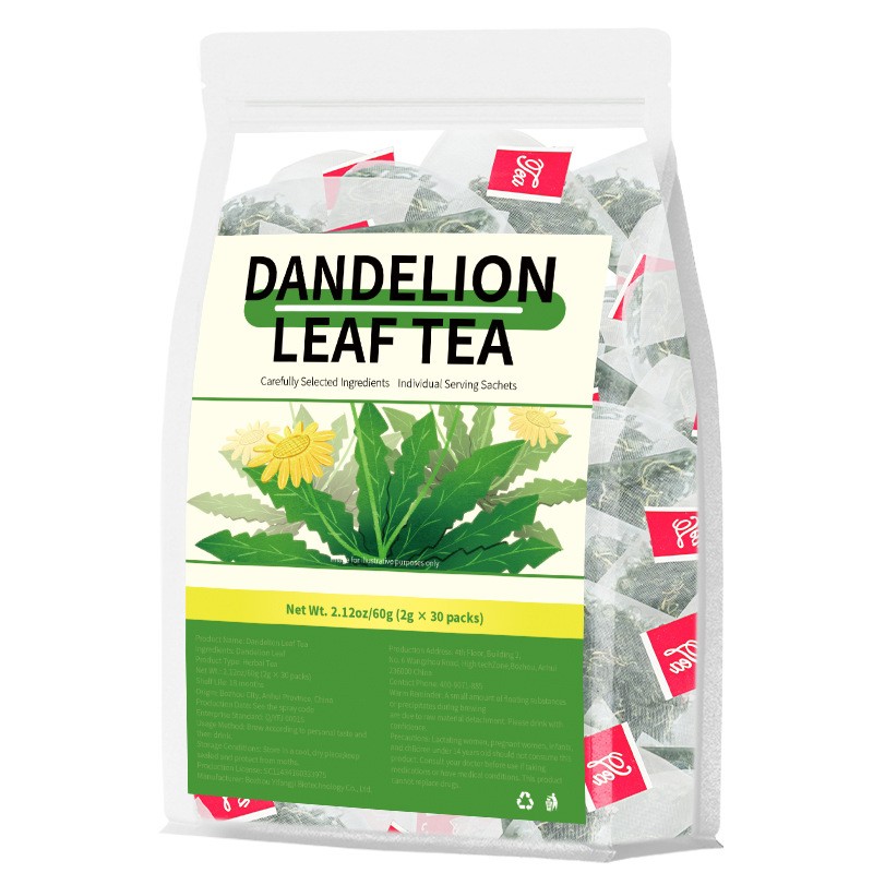 Dandelion tea 150g — anti-inflammatory, antibacterial, and reduces swelling