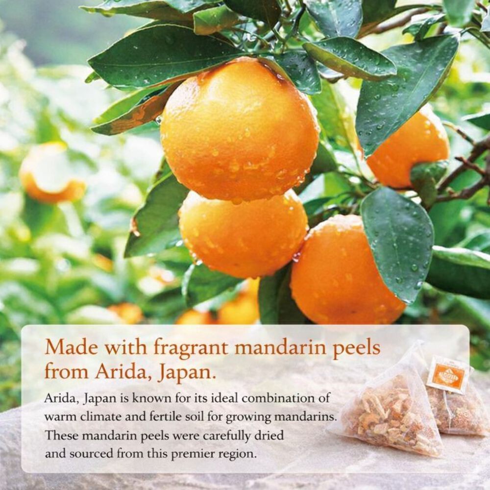 Sowa Kajuen Mikan Black Tea 7 Tea Bags x10 Packs Japanese Citrus Tea