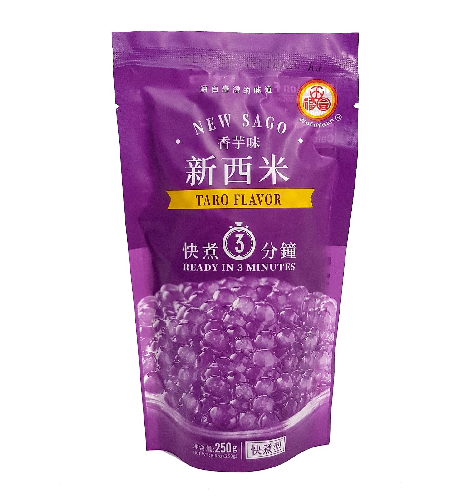 WuFuYuan Tapioca Pearls Boba Bubble Tea 6 Variety Flavors 8.8 Oz. Your Choice