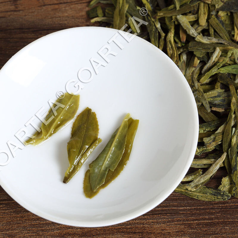 GOARTEA Xihu Longjing Dragon Well Long jing Green Tea Chinese Spring Loose Leaf