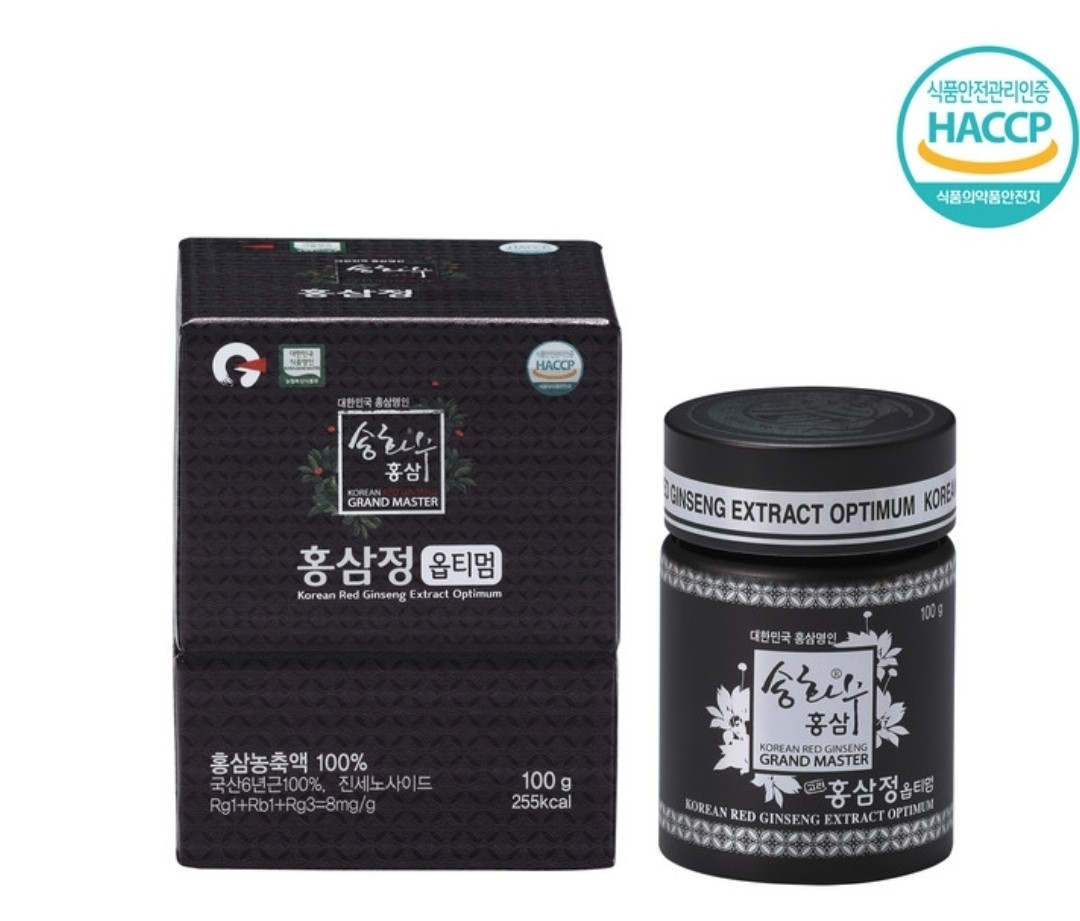 [Korean Food Grand Master] Korean 6 Years Red Ginseng Extract Optimum 100g