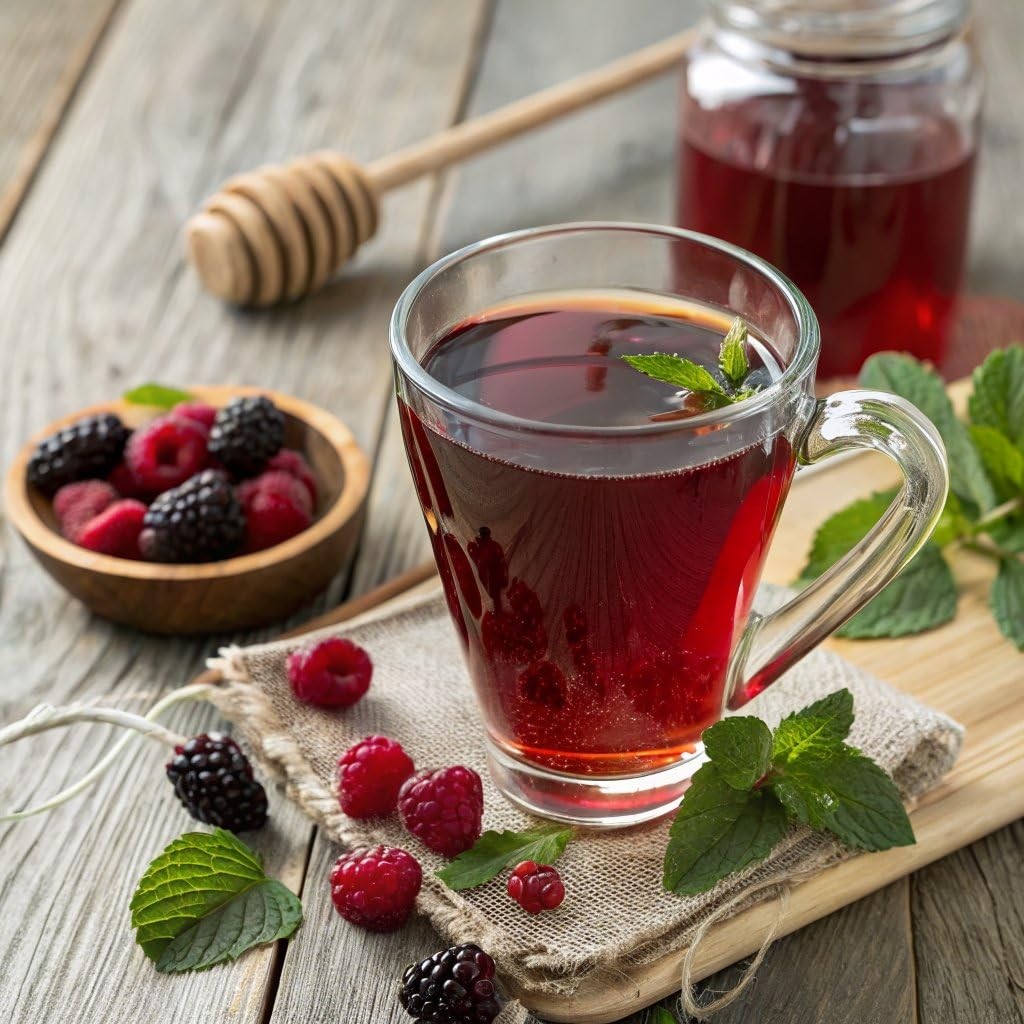 Taylors of Harrogate Blackberry & Raspberry, Herbal Tea, 20 Count (Pack 1)