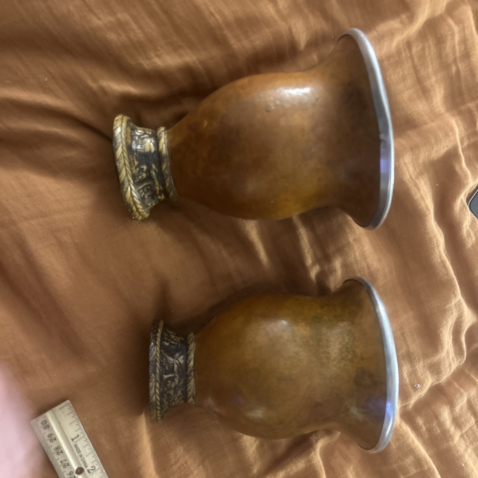 2 Yerba Mate Factory Drinking Gourds