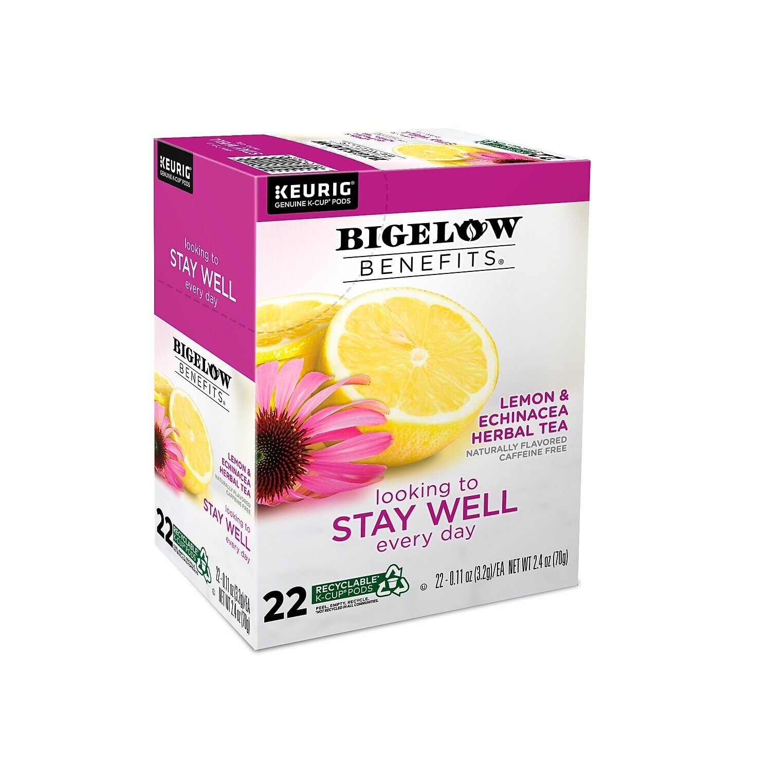 Lemongrass Echinacea Elderflower Rose Hips Herbal Tea for Healthy Living