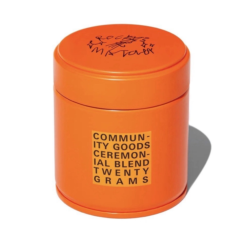 Rocky’s Matcha x Community Goods Ceremonial Blend Matcha Powder, 20g tin