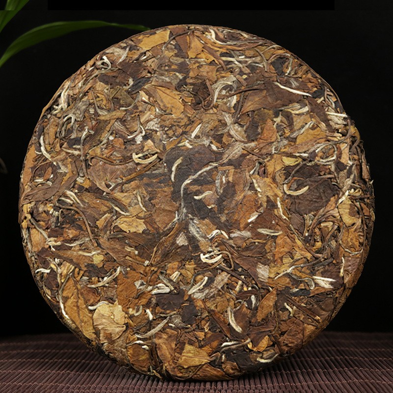 350g Fuding 2012 Chen Nian Jujube Fragrance White Peony Shoumei White Tea Cake