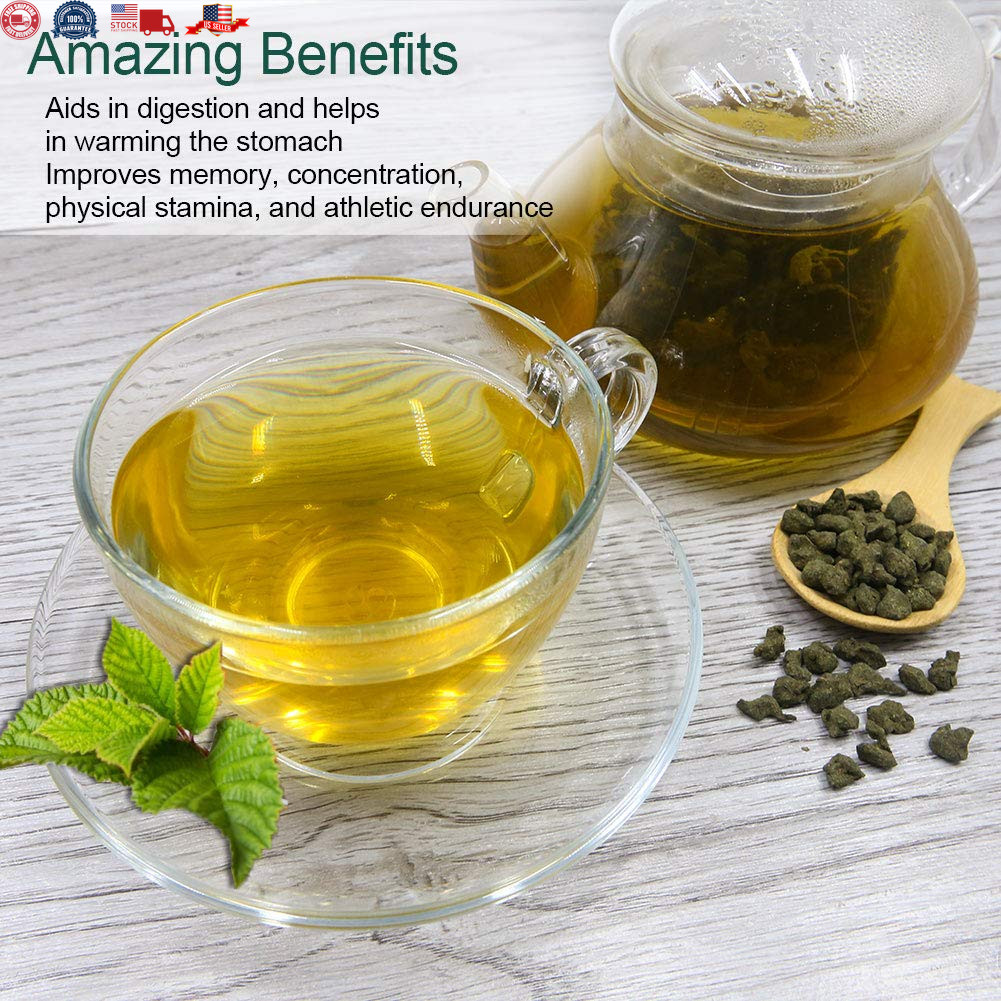 Premium Ginseng Oolong Tea Energizing Loose Leaf Blend with Unique Aroma 4Oz Pac