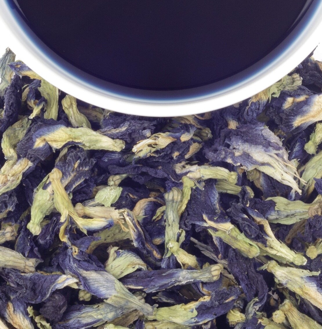 Organic Dried Butterfly Pea Flower Tea – 1OZ (28g) Caffeine Free