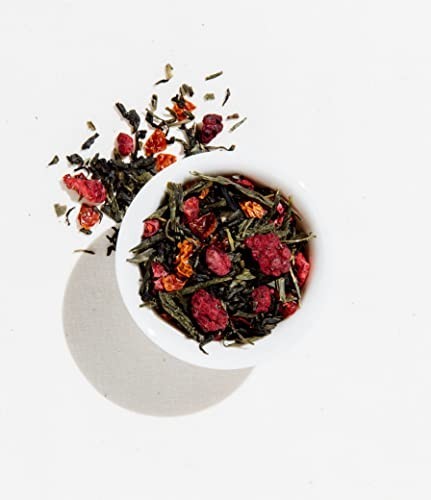 Organic Green Pomegranate Tea – 50 Pyramid Sachets | Herbal Wellness Blend