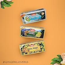 Ginger Tea, 24 Tea Bags, Herbal, Natural, Caffeine Ginger Tea From Jamaica