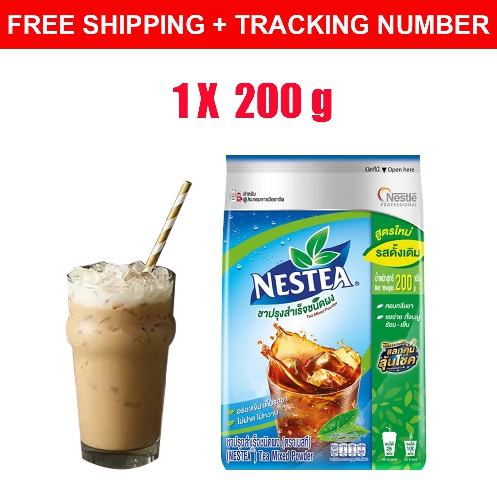 Nestea Unsweetened Instant Tea No Sugar Nestle Instant Mix Iced Tea Powder 200g