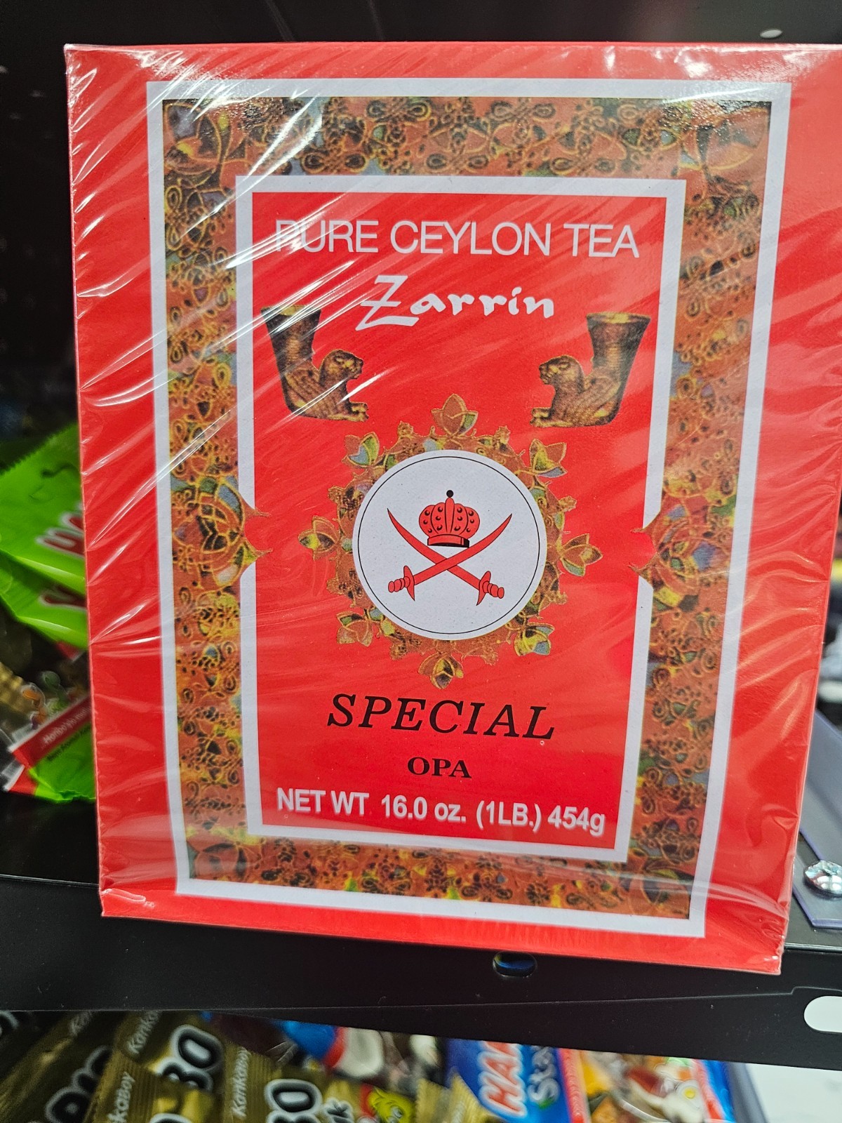 Zarrin – Pure Ceylon Tea OPA, Orange Pekoe A, 1LB (454g), Loose Leaf Tea