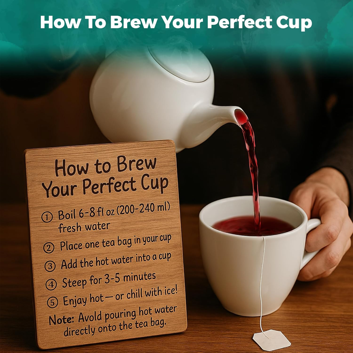 , Hibiscus Tea Bags | 60 Bags, 100% Pure Herbal Tea | Caffeine-Free, Antioxidant