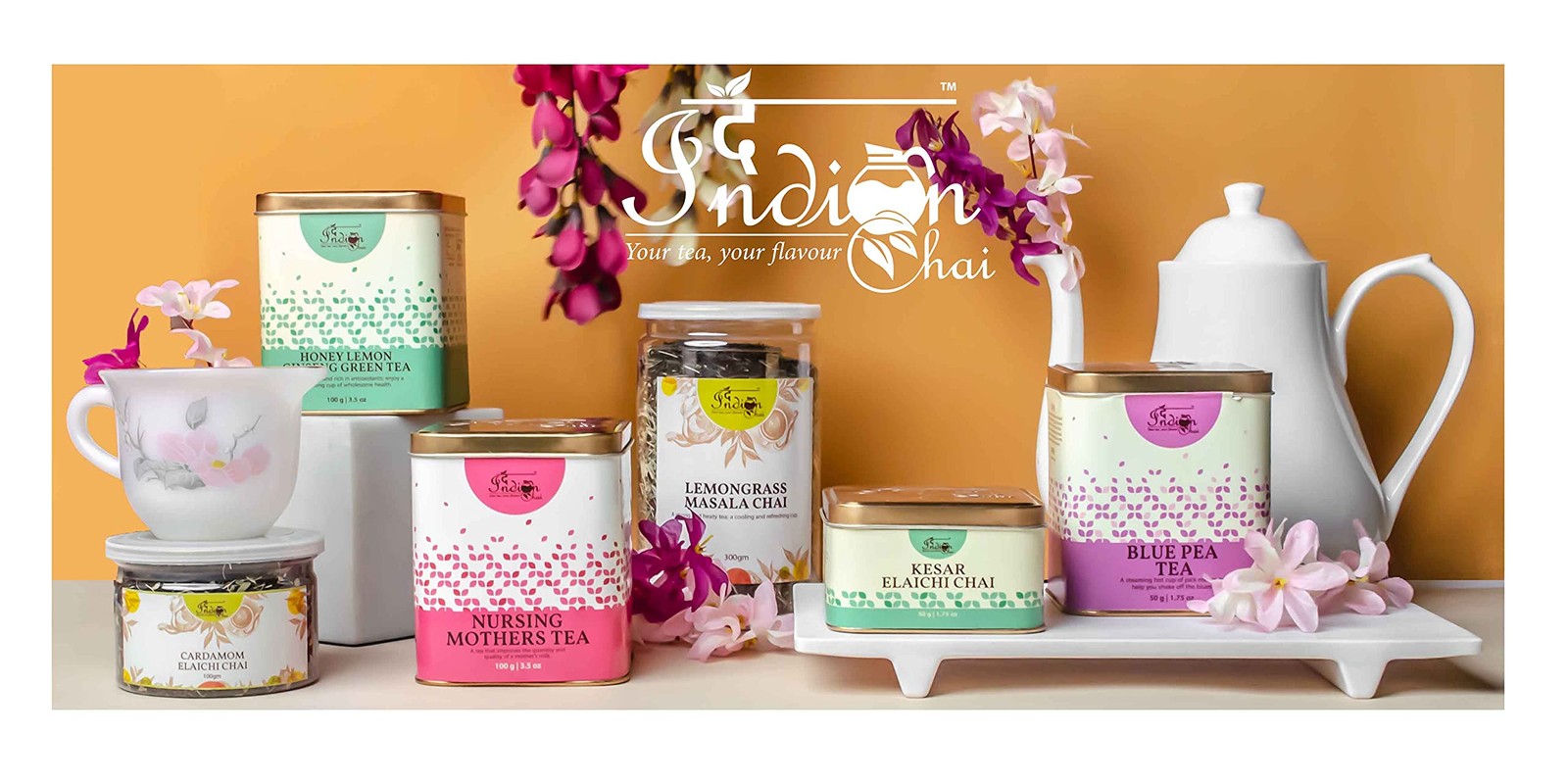 The Indian Chai PCOD PCOS Relief Tea 50g | Herbal Hormonal Balance Blend