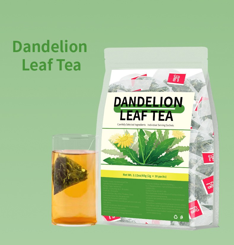 Dandelion tea 150g — anti-inflammatory, antibacterial, and reduces swelling