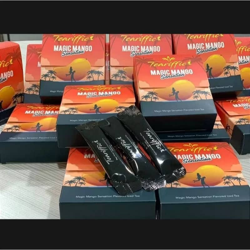 Teariffic Magic Mango Sensation Sexual Men Herb Energy Coffee 2 Box (24 sachets)