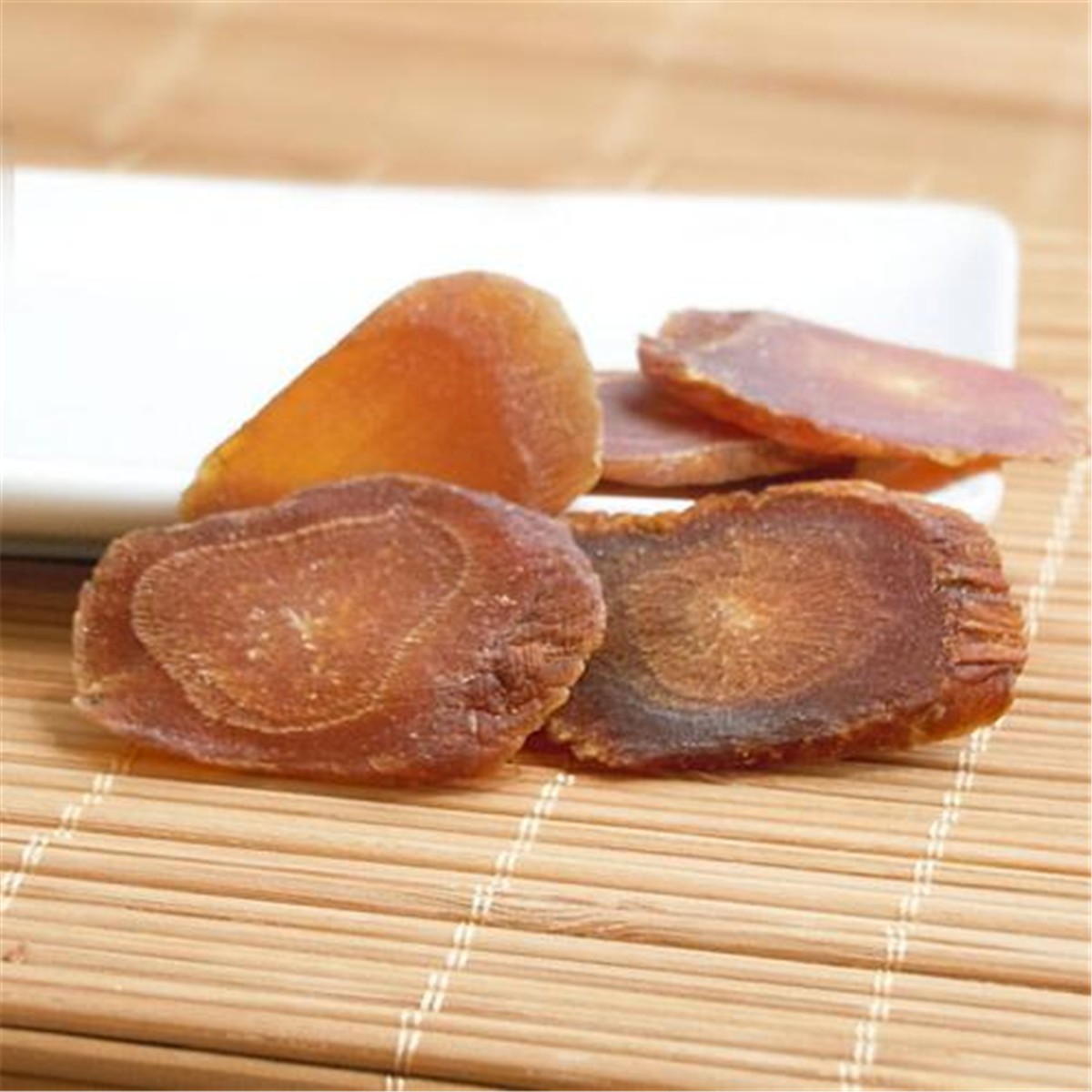 Natural Herbal Red Ginseng Root Slices 10 Years Energy Detox Tea for Men Women