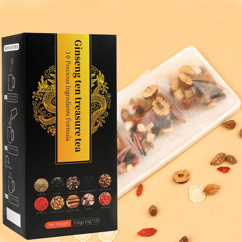 Ginseng six treasure tea , Kidney tea ,liver tea , red date tea , kidney health