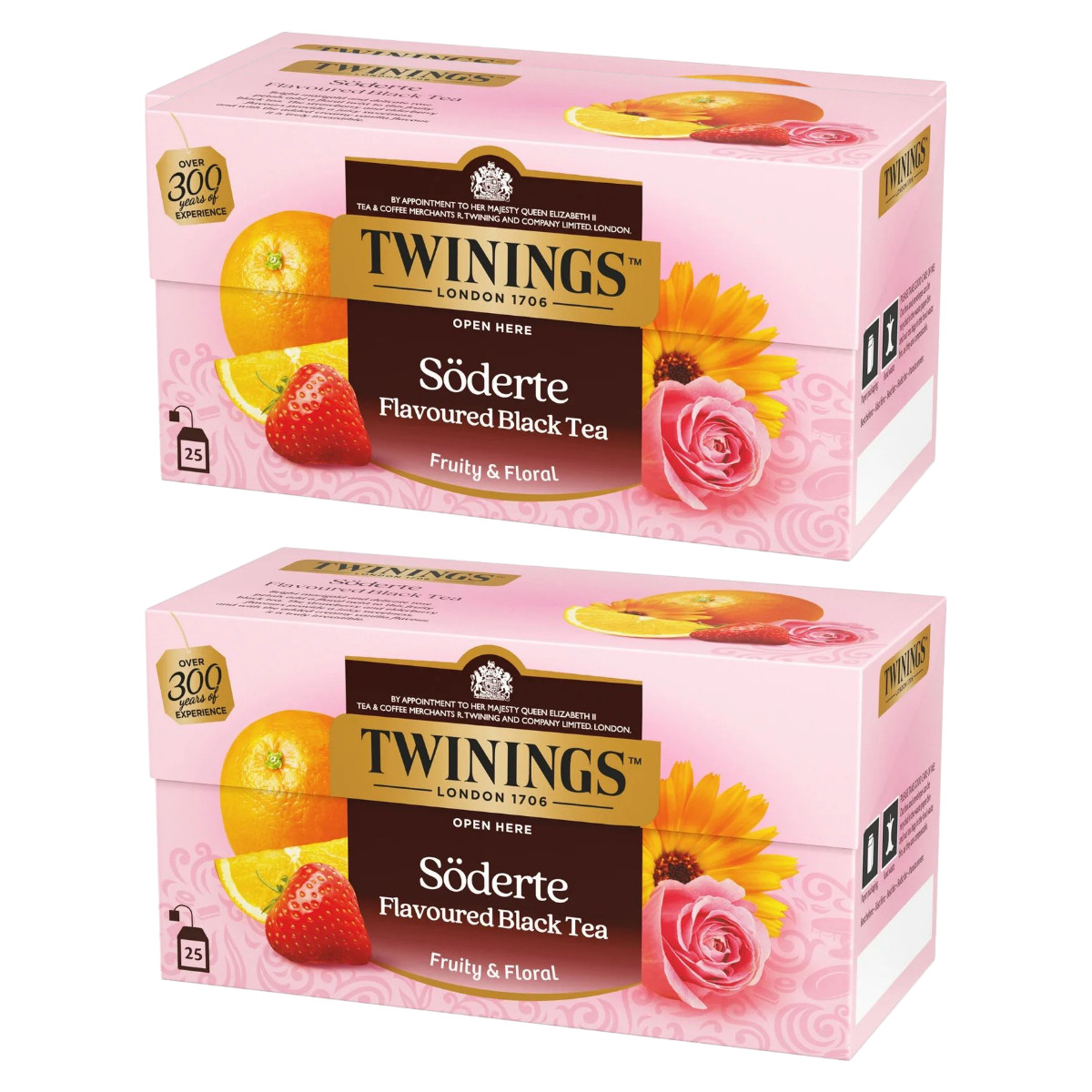 Twinings Soderte Black Tea 25 Bags Choose 1 2 5 10 15 Packs