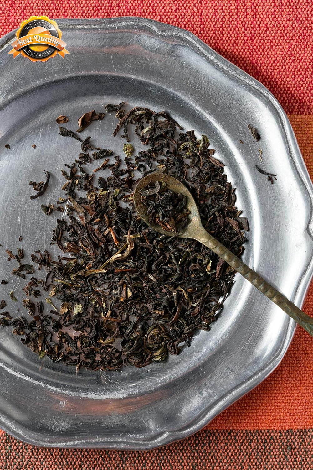 English Breakfast Loose Leaf Black Tea Keemun Bold Caffeinated 16oz