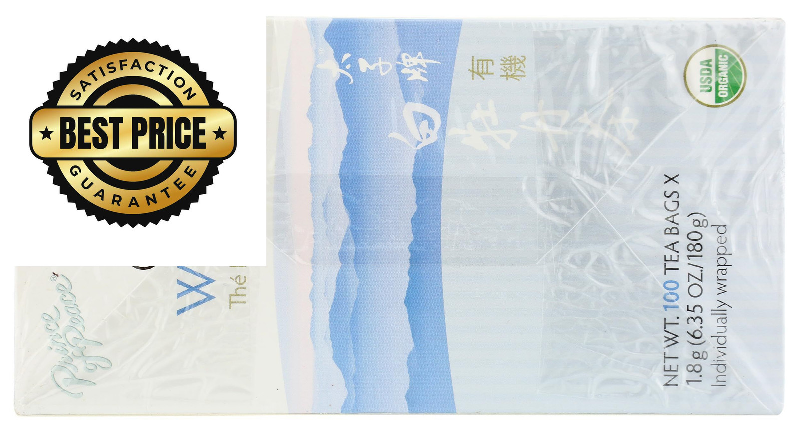 Prince of Peace® Organic White Tea 100ct 100 Count (Pack 1)