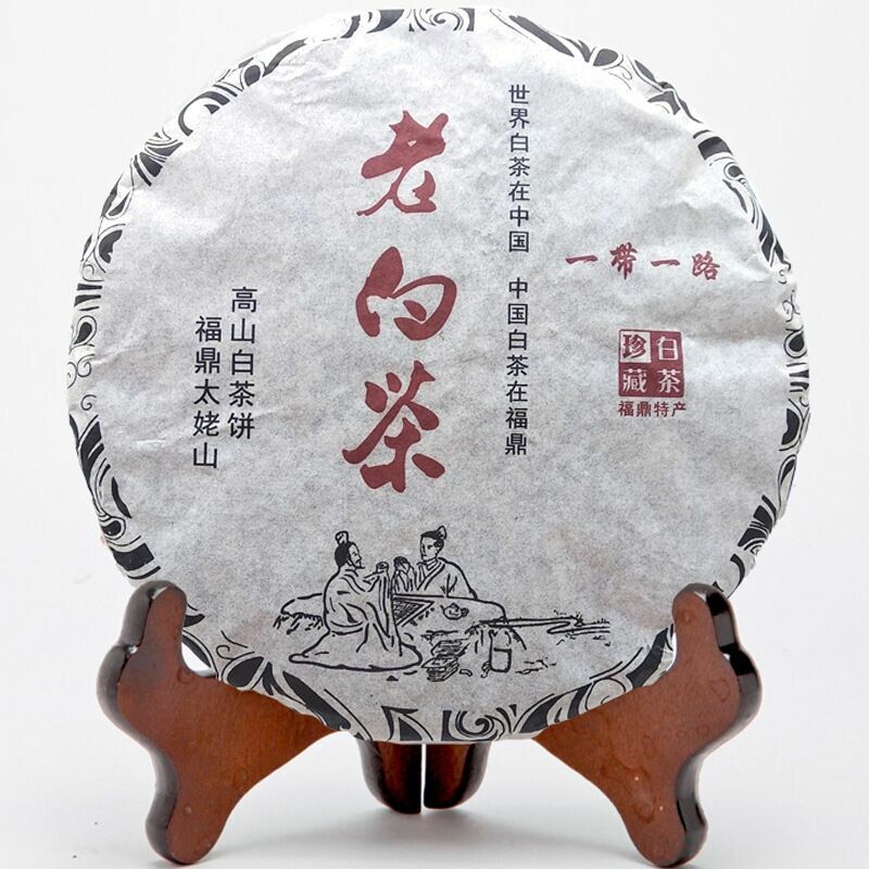 300g Fuding Shoumei Bai Mu Dan White Tea Cake Natural Herbal Detox