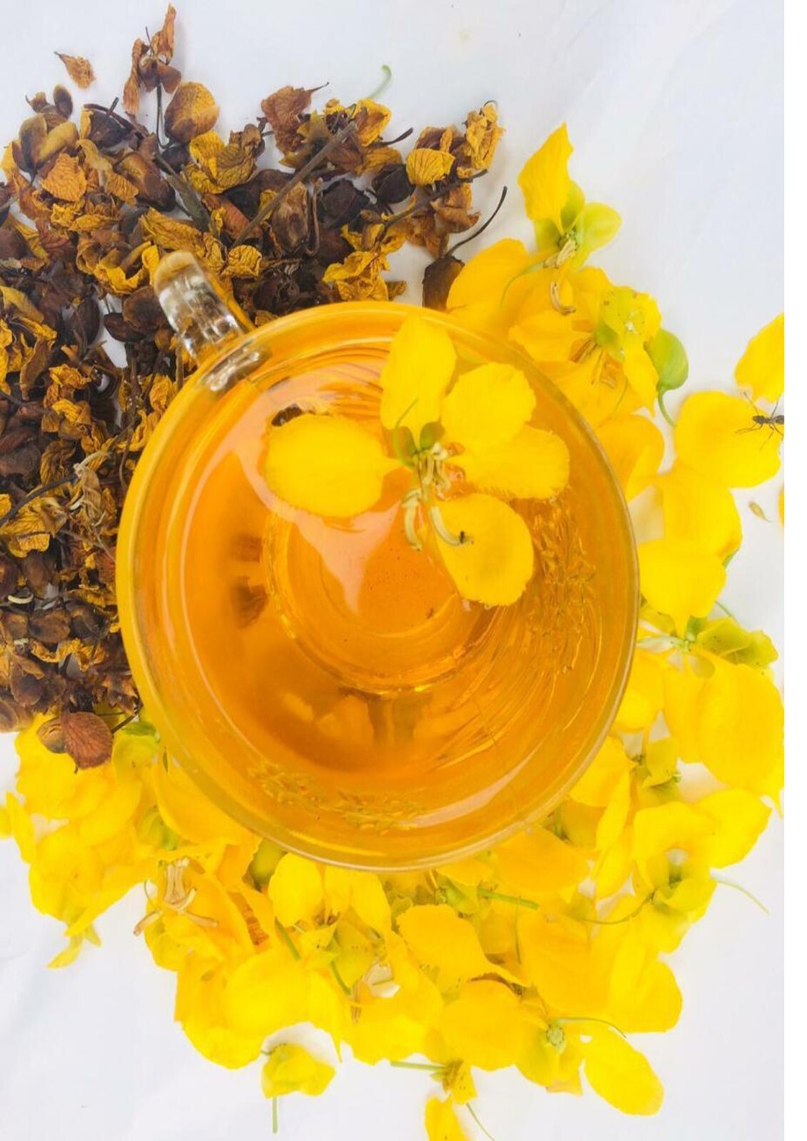 Ceylon Natural Dried Ranawara Flower Ayurvedic Tea 100% Herbal Drink Avarampoo