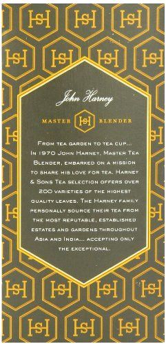 Harney & Sons Black Tea, Decaffeinated Ceylon, 20 Tea Bags, 1.26 oz./36 grams