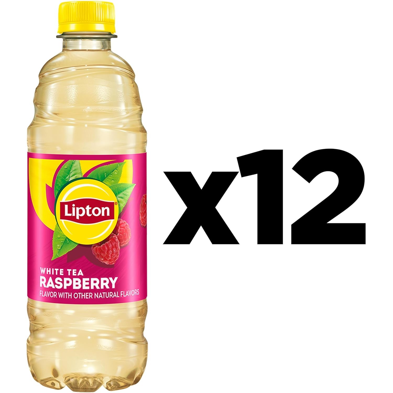 Lipton Iced Tea Refreshing taste blend of tea,16.9 oz (Pack of 12) Choose flavor