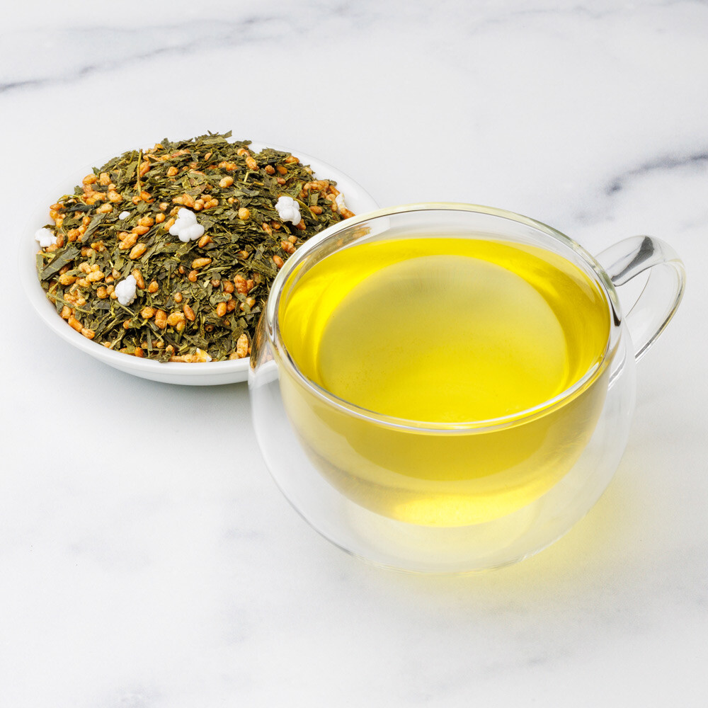 Genmaicha Green Tea – Organic Japanese Loose Leaf – Fusion Teas
