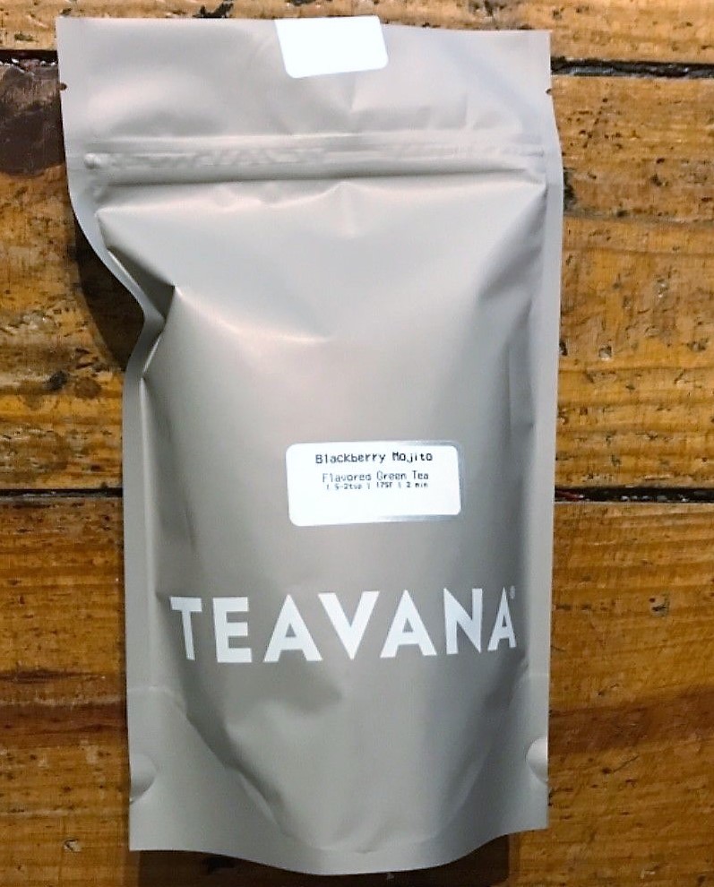 NEW 🌺 TEAVANA FAVORITE 🍇 BLACKBERRY MOJITO 4OZ LOOSE LEAF TEA ☕️ SEALED BAG 🍇