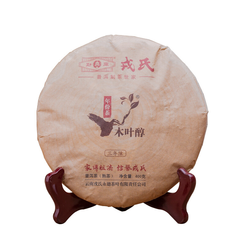 2014 Year Mengku Rongshi Puer Mu Ye Chun 3 Years Aged Shu Purerh Pu’er Cake 400g