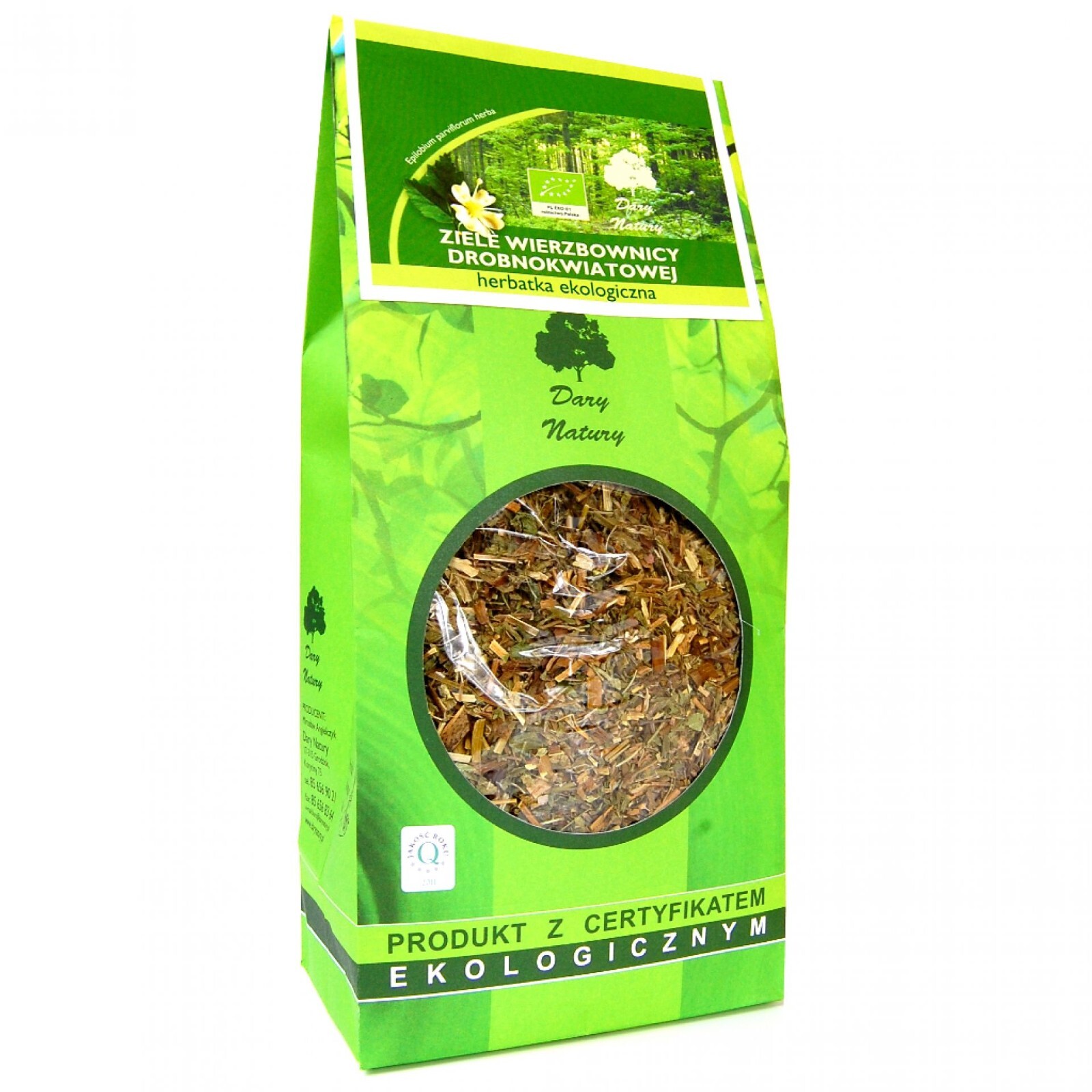 Epilobium Parviflorum Herbal Tea Willowherb smallflower Eco cert.