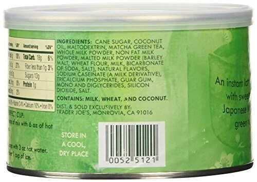 3 Pack Trader Joe’s Matcha Green Tea Latte Mix Kosher Joes 8oz each