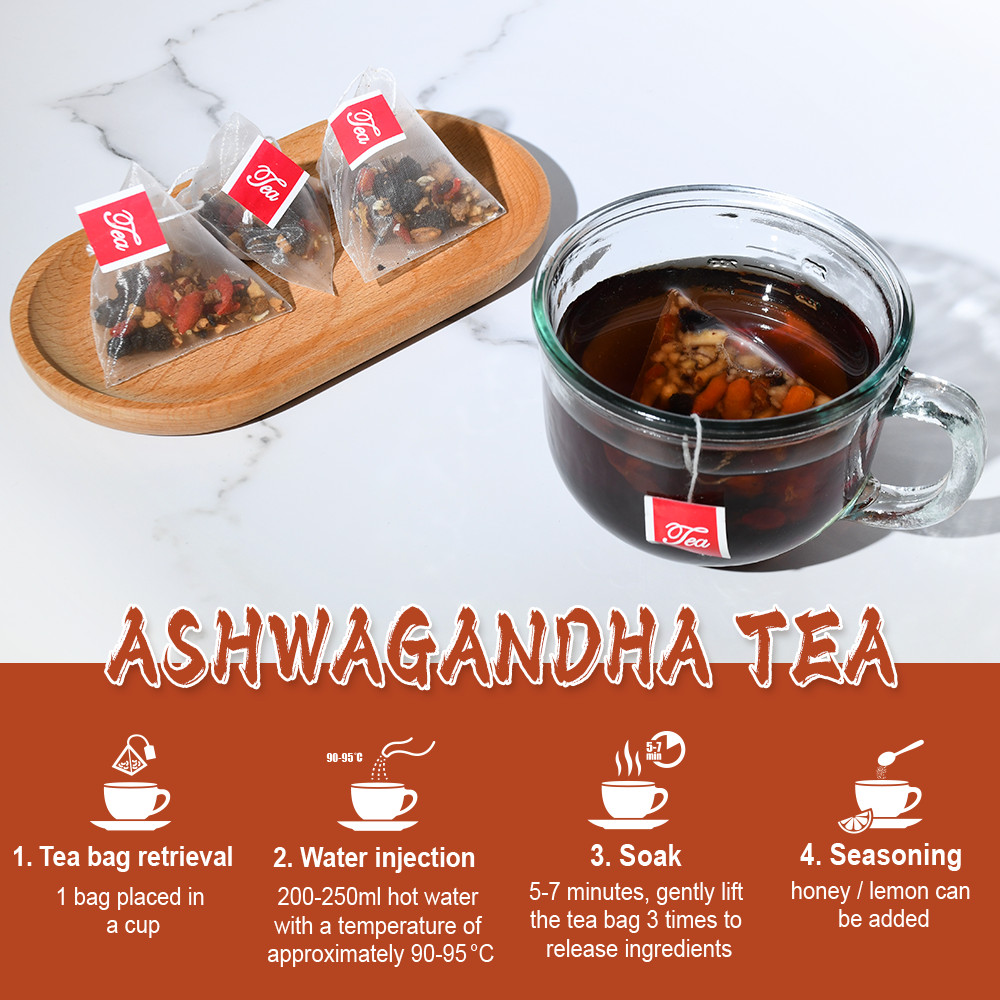 Ashwagandha 24 Tea Bags – For Health & Wellbeing | Caffeine Free, Gluten Free