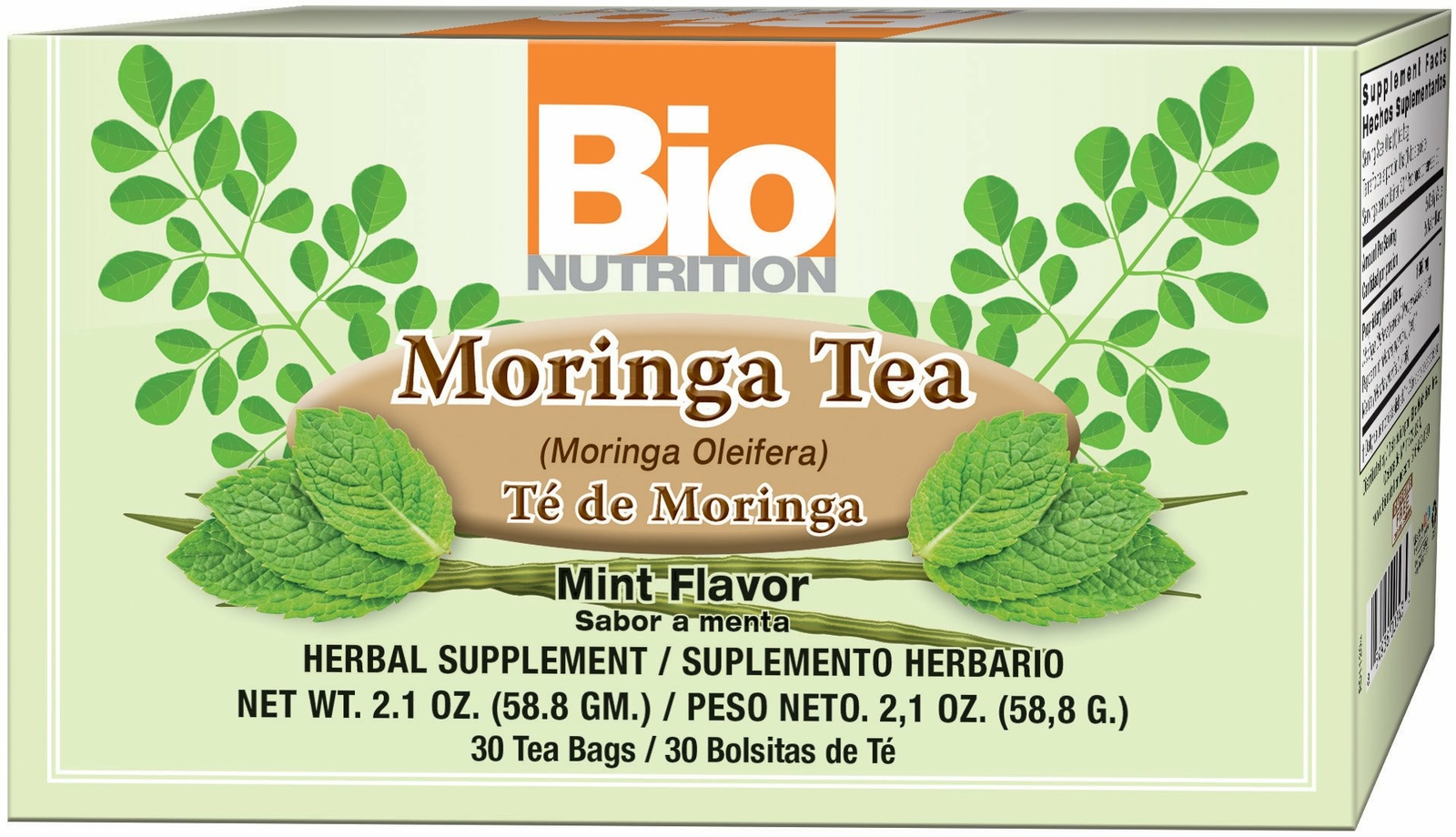 Moringa Tea Mint Flavor 30 Tea Bags